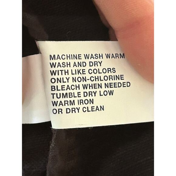 GAP Women’s Black Linen Cotton Blazer Jacket Size 12 - Picture 6 of 6